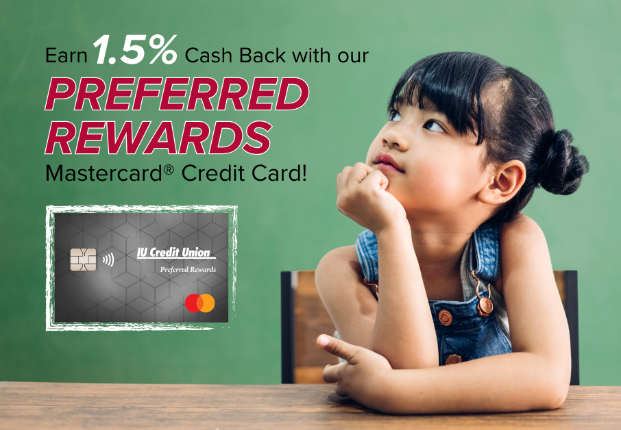 Image of advertisement for Preferred Rewards Credit Card